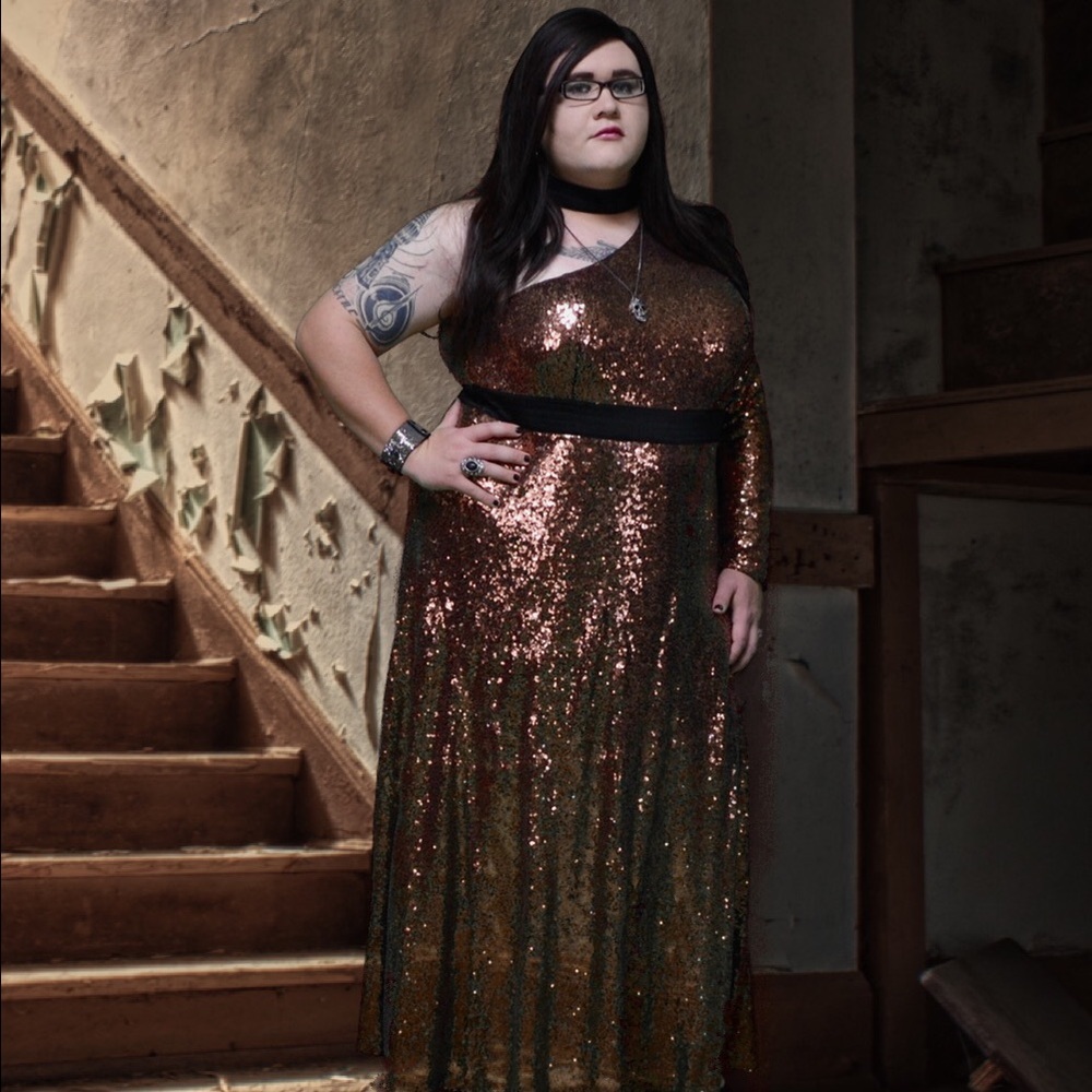 Sequin Gown