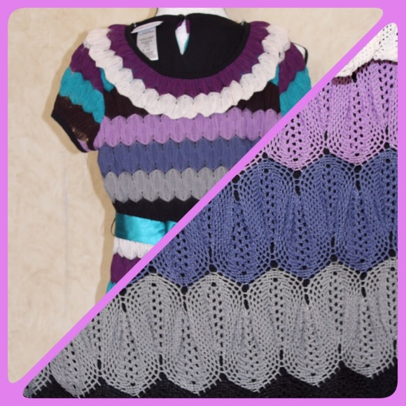 Lovely Crocheted Style Dress - Picture 3 of 3