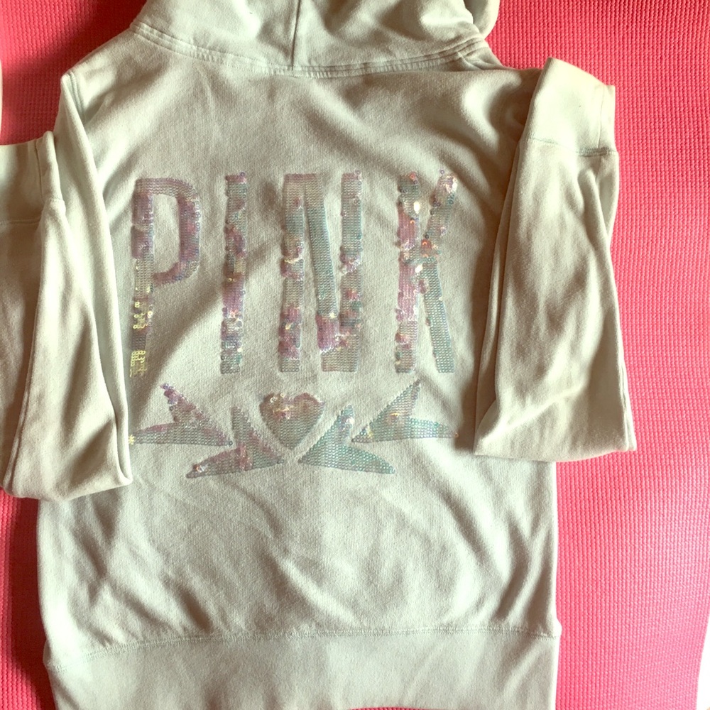 PINK Sequin Hoodie