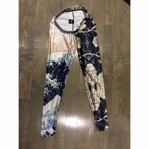 Black Milk discontinued Mucha/Great Wave Leggings