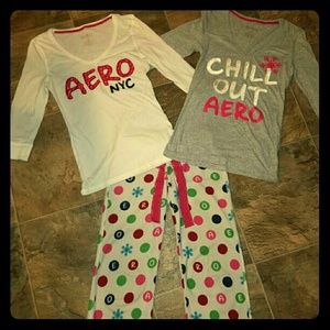 Small/XS Aeropostale PJ set!