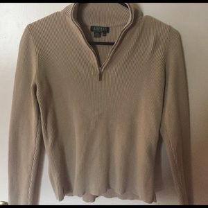 Ralph Lauren zip up sweater