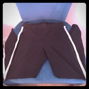 Victoria's Secret black legging with silver detail