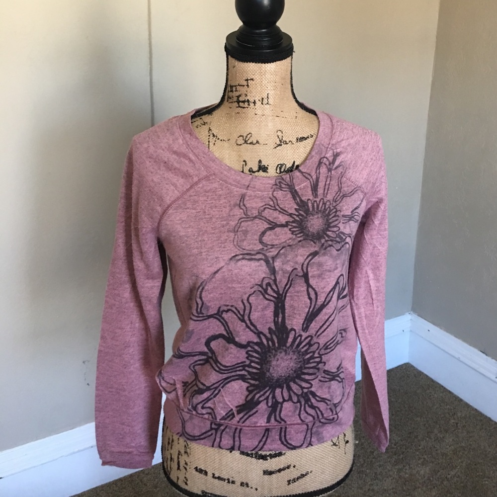Weaver Size Small Dusty rose Crop sweatshirt