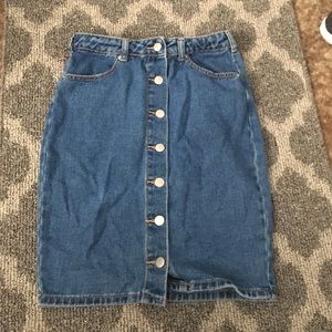Jean Skirt