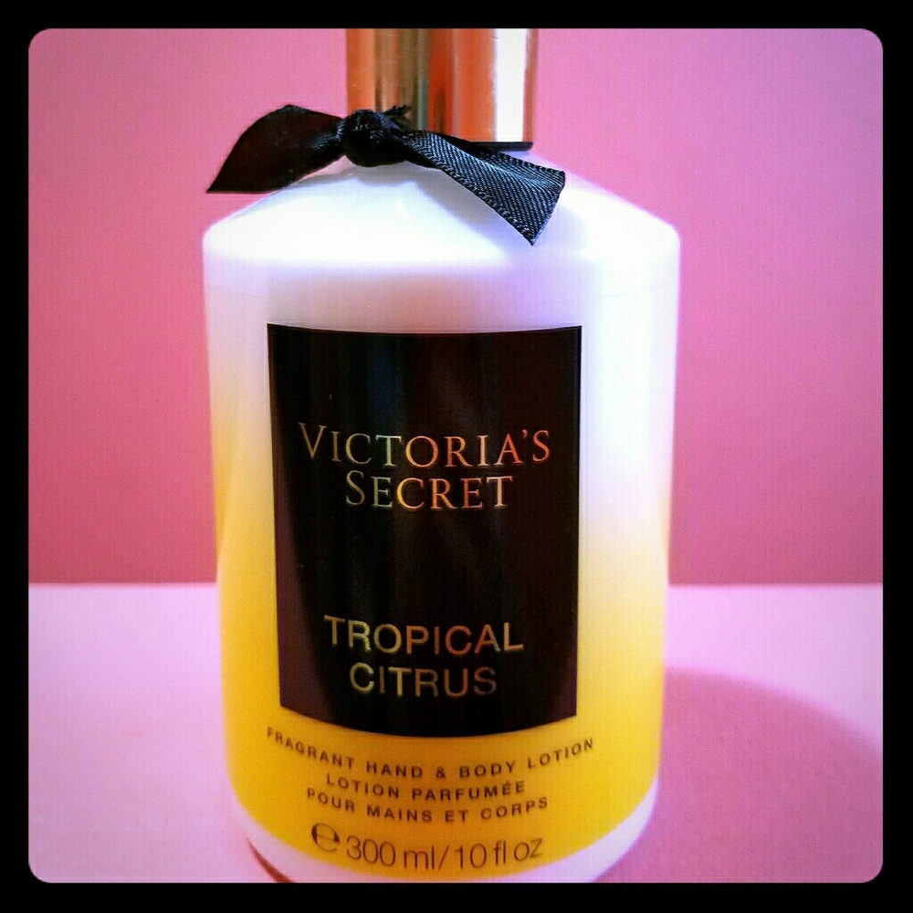 SOLD!! New VS Tropical Citrus Lotion
