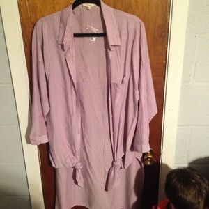 Boutique brand button up