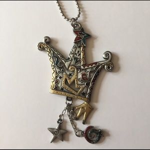 NWT Crown Keychain/Purse Decoration