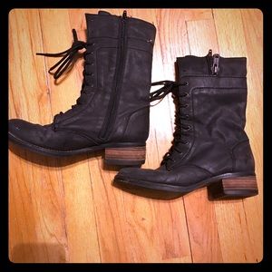 Steve Madden combat boots! Size 8