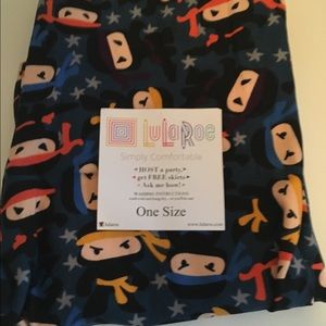 Lularoe BNWT OS Ninjas HTF