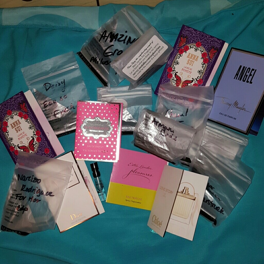 FREE PERFUME SAMPLE WITH ANY BEAUTY PURCHASE!!