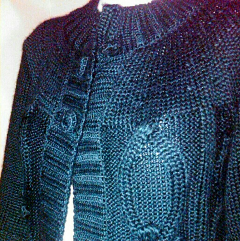 Black cardigan. Bcx. Small shrug cover up