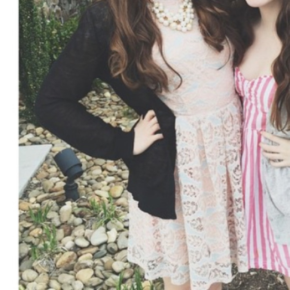 Lace detailed dress (Francesca's )