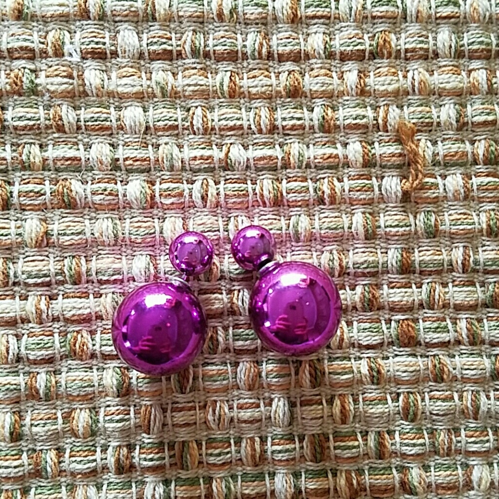 NWOT bubble earrings