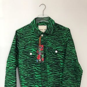 Kenzo x H&M Green Tiger Print one-sie
