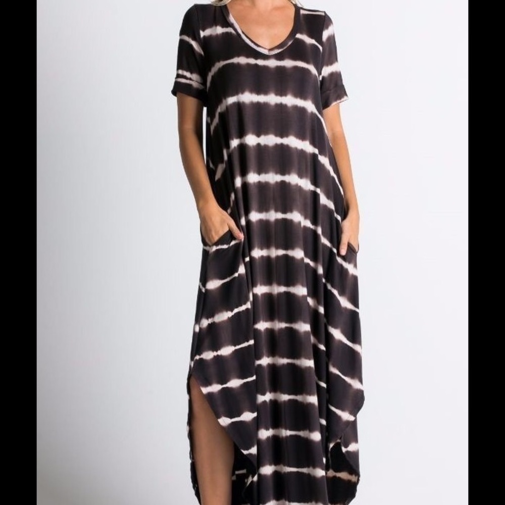 Maxi dress oversized tie dye ombré oversized sold - Picture 6 of 8
