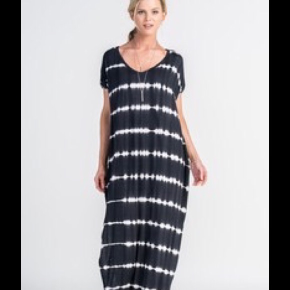 Maxi dress oversized tie dye ombré oversized sold - Picture 4 of 8