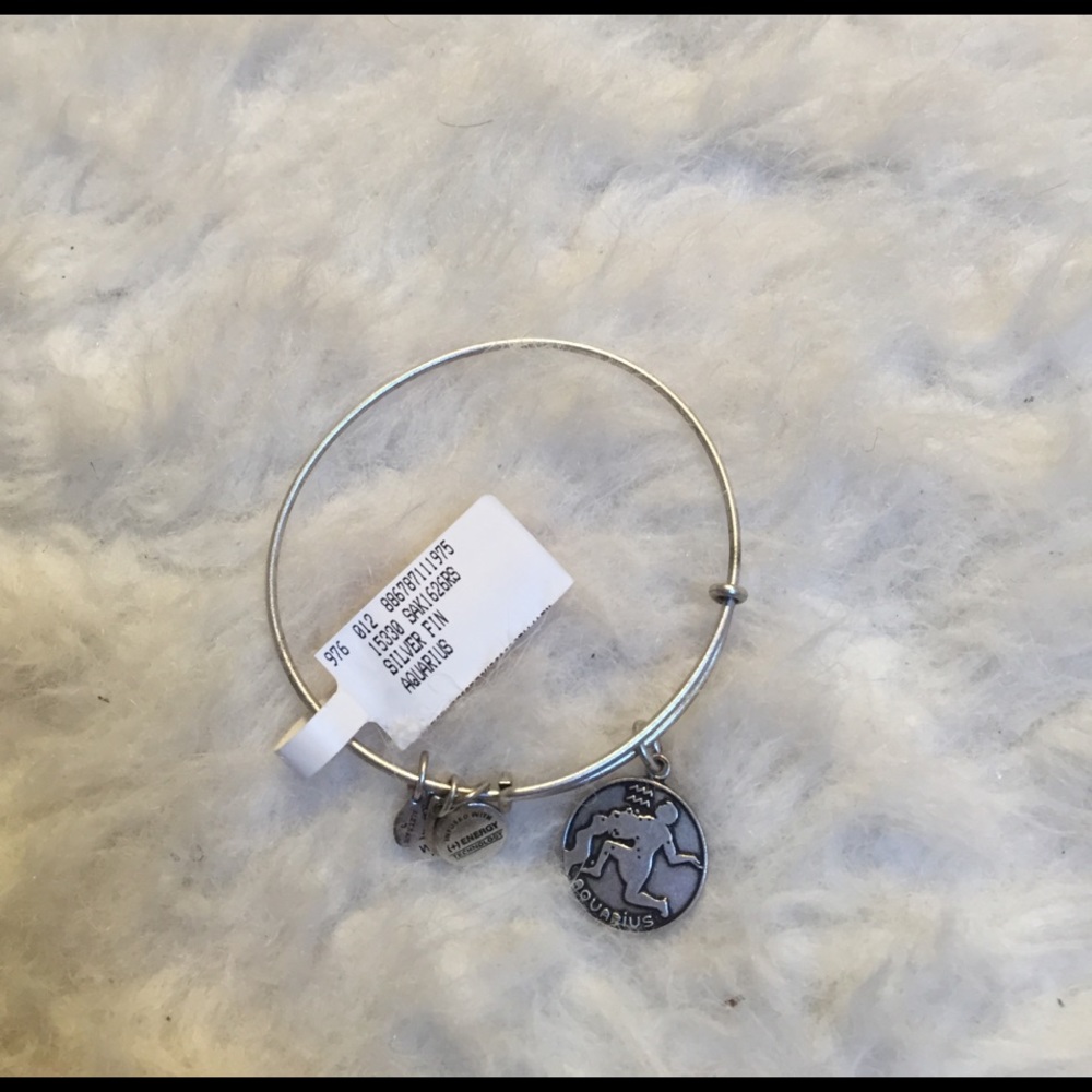 NWT Alex and Ani Aquarius bracelet