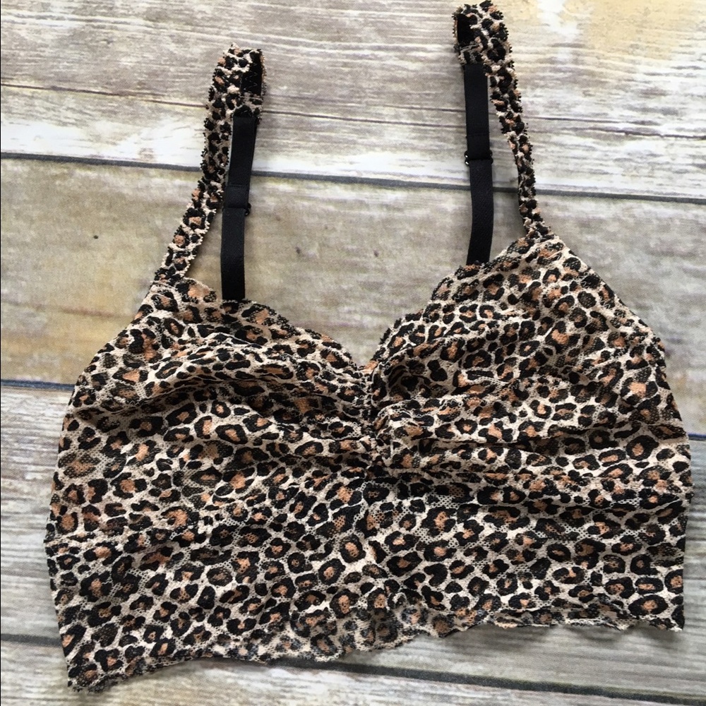 Victoria'sSecret Leopard Lace Bralette