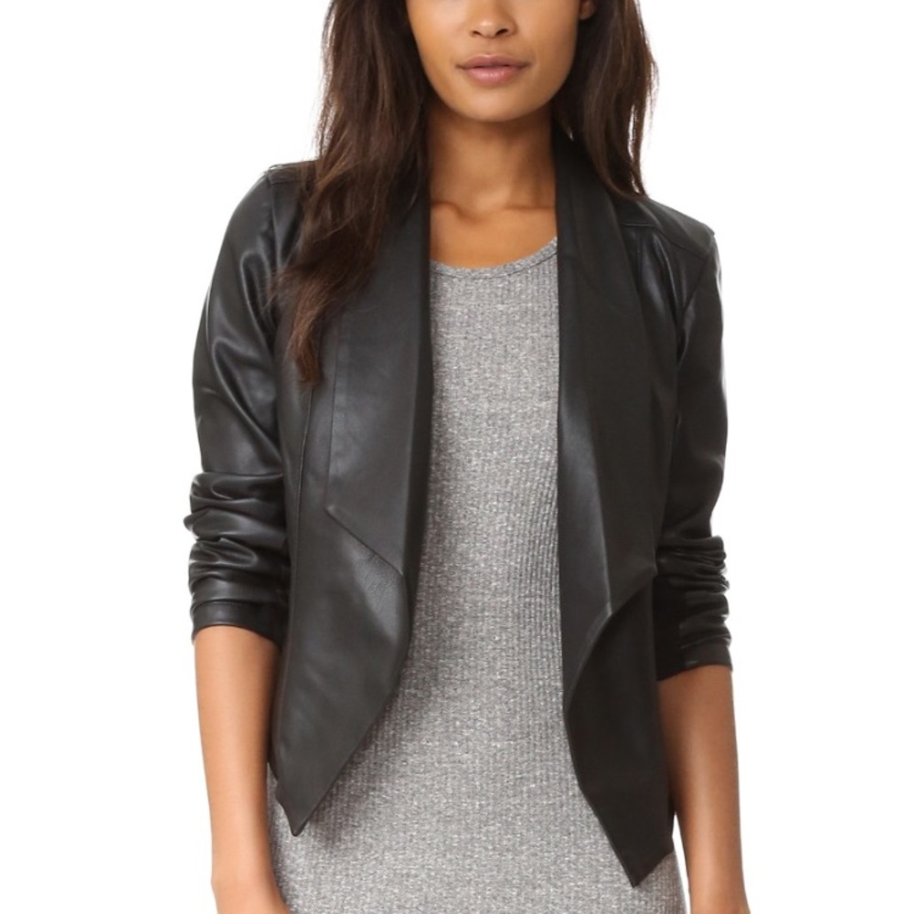 cupcakes and cashmere XS leather jacket