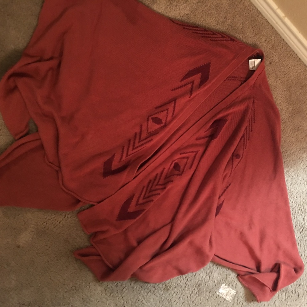 Burnt orange One size fit all cape