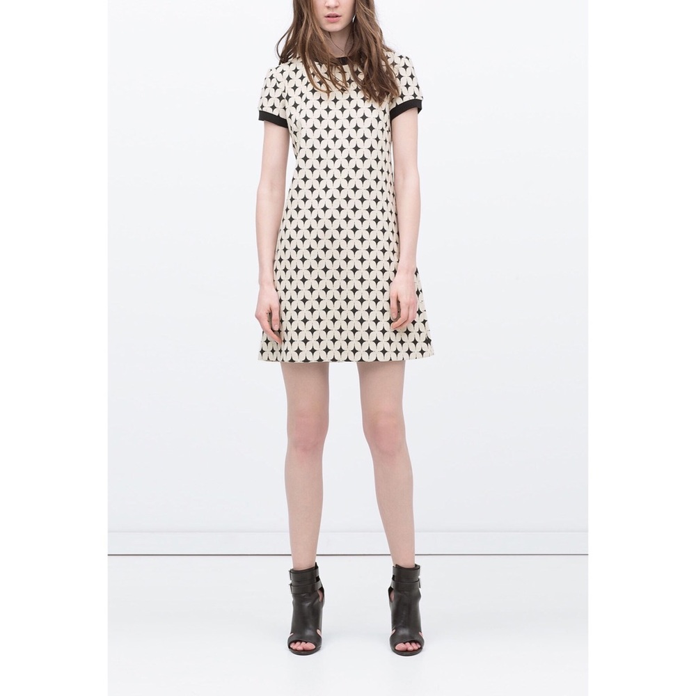 ZARA Woman Jacquard Dress size XS