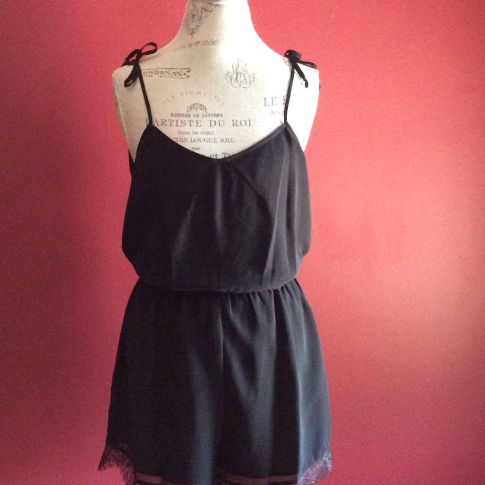 BCBGeneration Black Romper