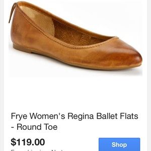 Frye Regina ballet flats