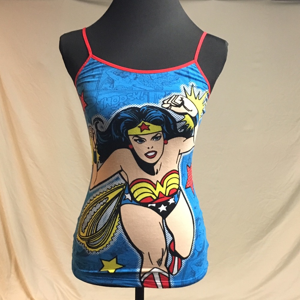 Wonder Woman PJ tank top