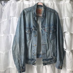 Levi's Distressed Denim Jacket