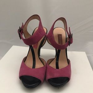 Betsey Johnson two tone heel