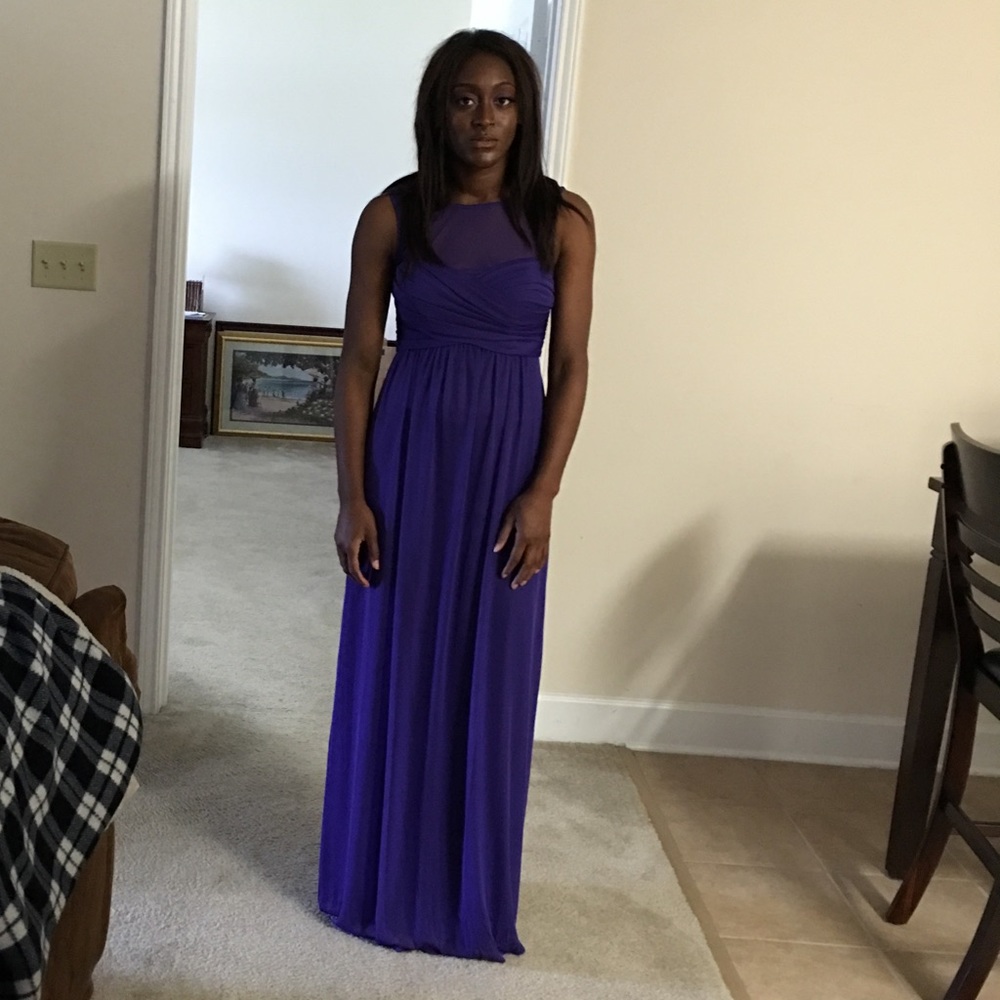 Purple dress