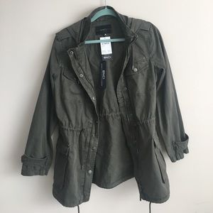 NWT Army Green Utility Jacket