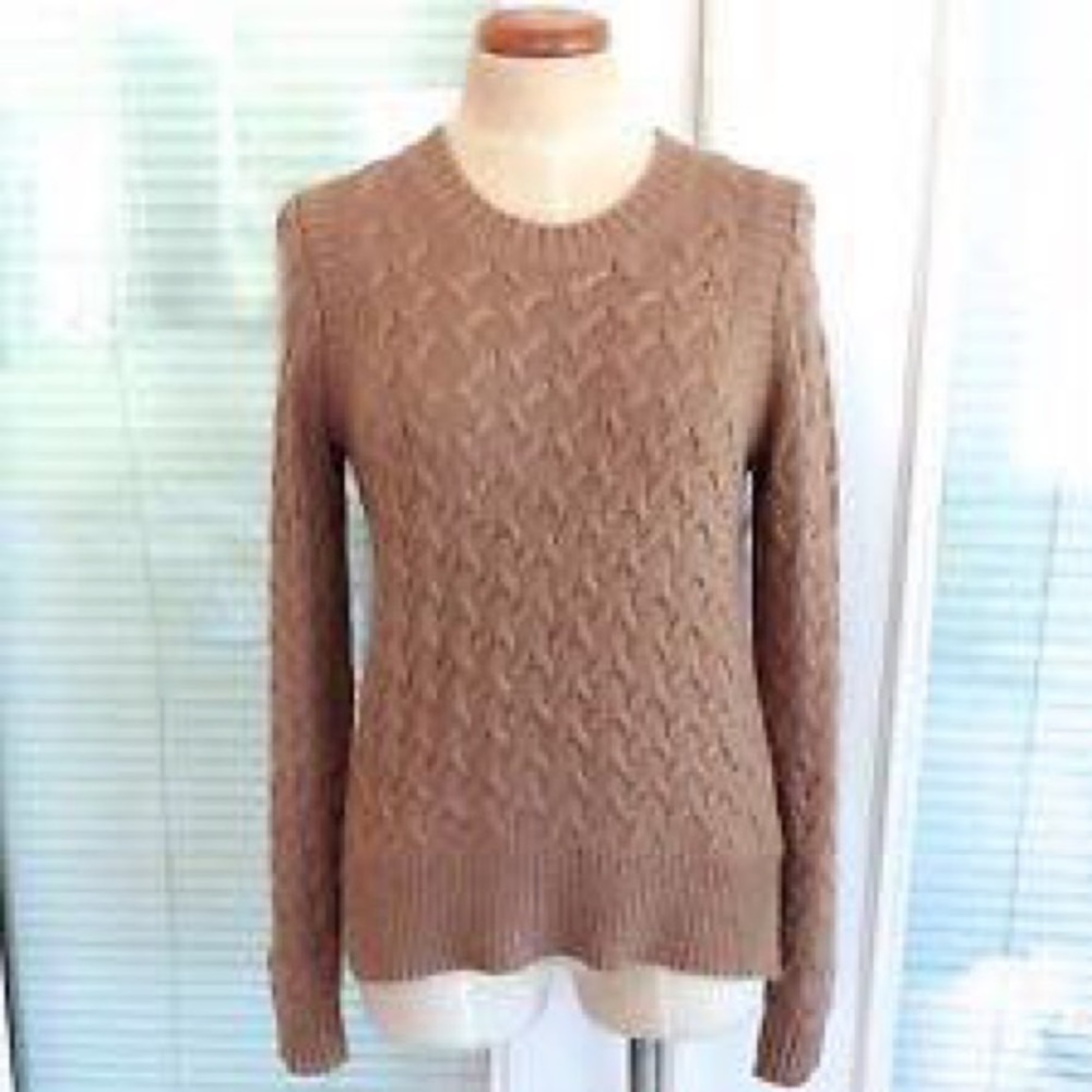 J. Crew Wool Cable Knit sweater