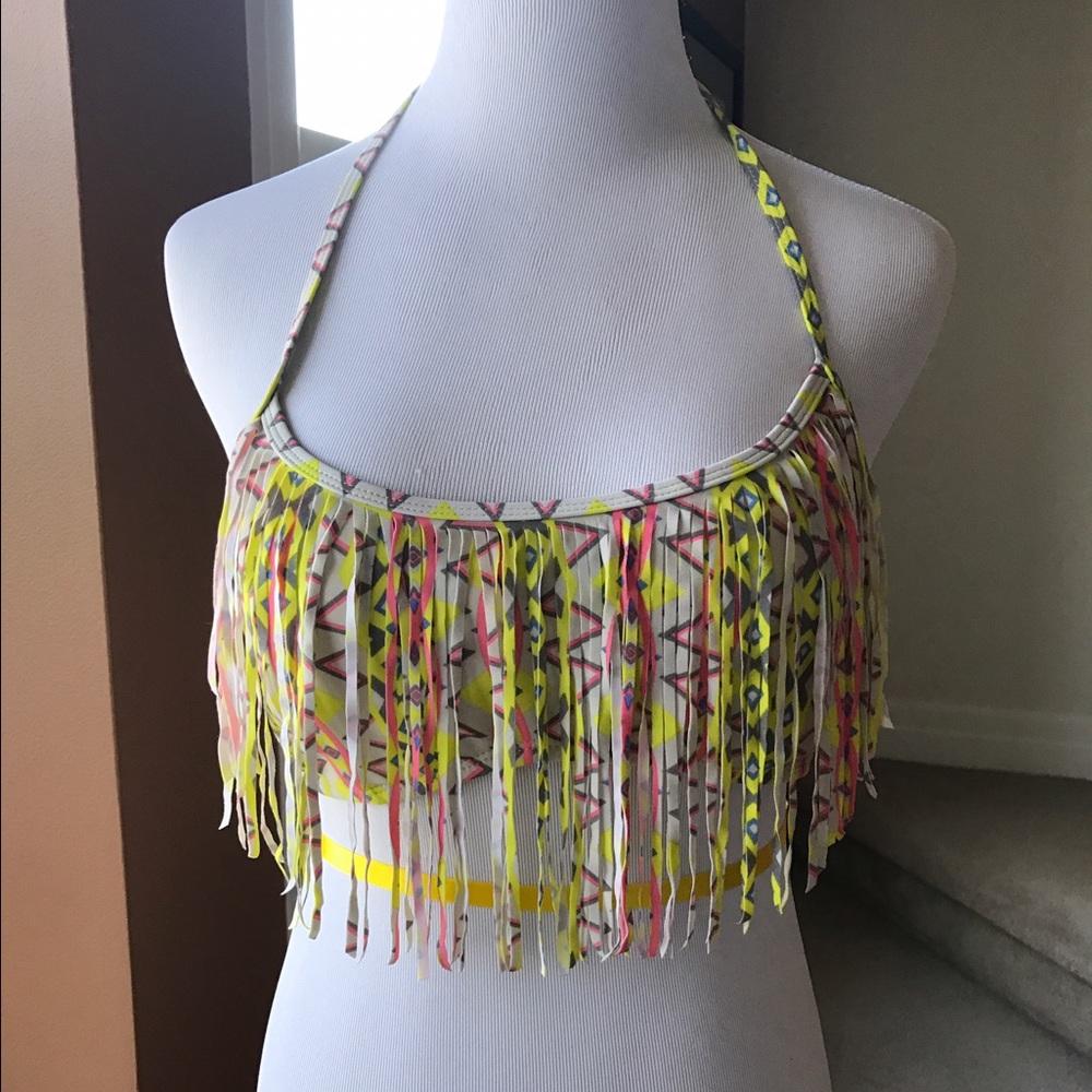 Sexy fringe swim top from Nordstrom
