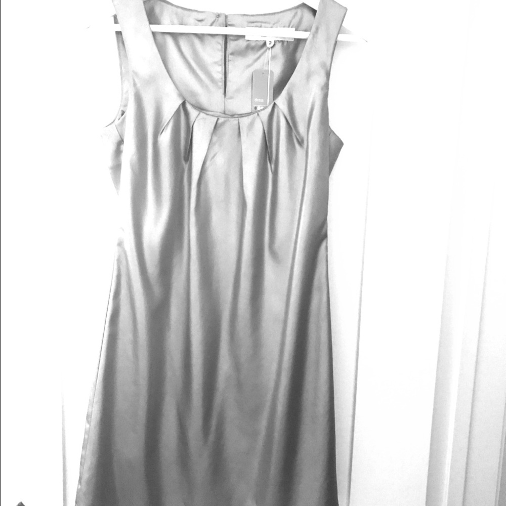 Trina Turk silver dress -Never Worn!