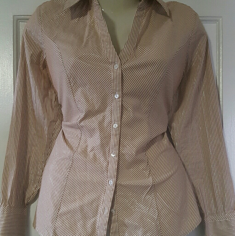 Express Poplin/Portofino Button Down Dress Shirt