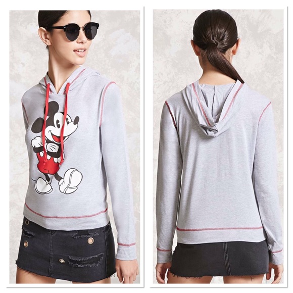 Disney Tops - Mickey Mouse Graphic Hoodie Disney Tops - Mickey Mouse Graphic Hoodie
