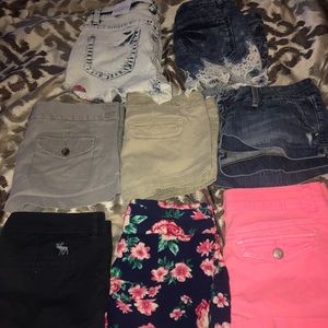 8 PAIR SHORTS LOT