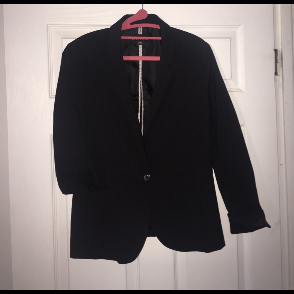 Attention Black Blazer