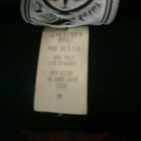 Cykxtees Brand Black/Red Fire Dress Hot Topic Sz M - Picture 3 of 8