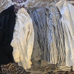 BUTTON SHIRT h&m and Maison scotch lot