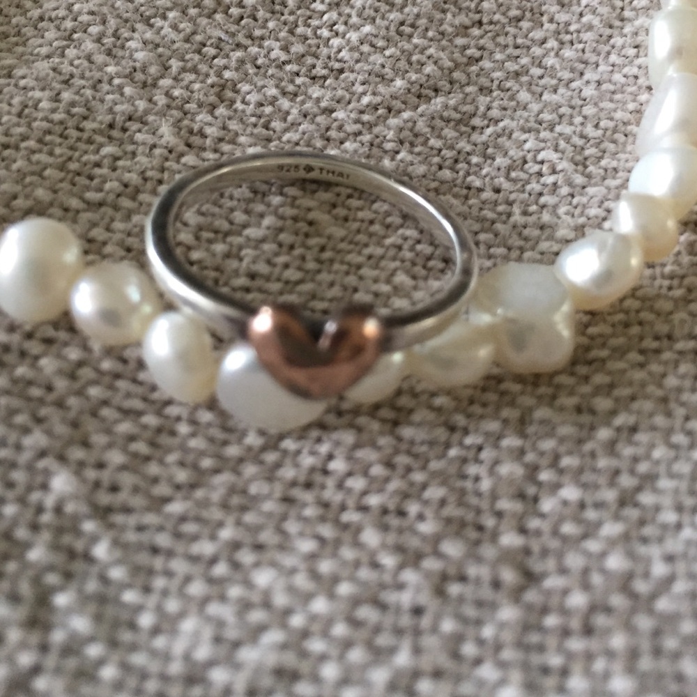 Silpada heart ring size 8
