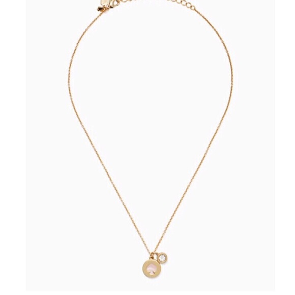 kate spade Jewelry - Kate Spade Spot The Spade Necklace