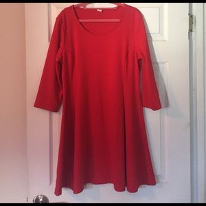 Old Navy Large Petite Red dress