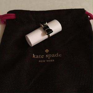 Kate Spade New York 'Take A Bow' Ring Size 7 *NEW*