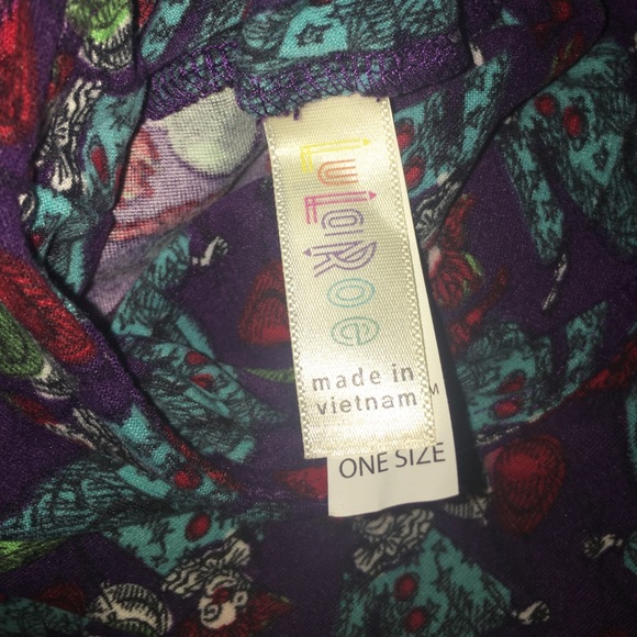 LulaRoe OS Clown Leggings - Picture 2 of 2