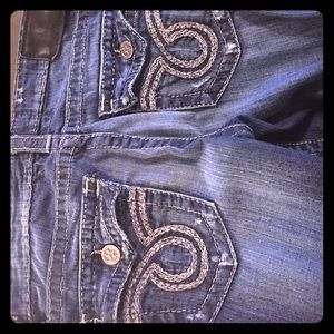 Big Star "Nico" jeans, slightly boot cut.