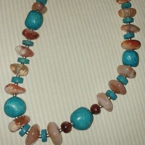 Real stone original necklace