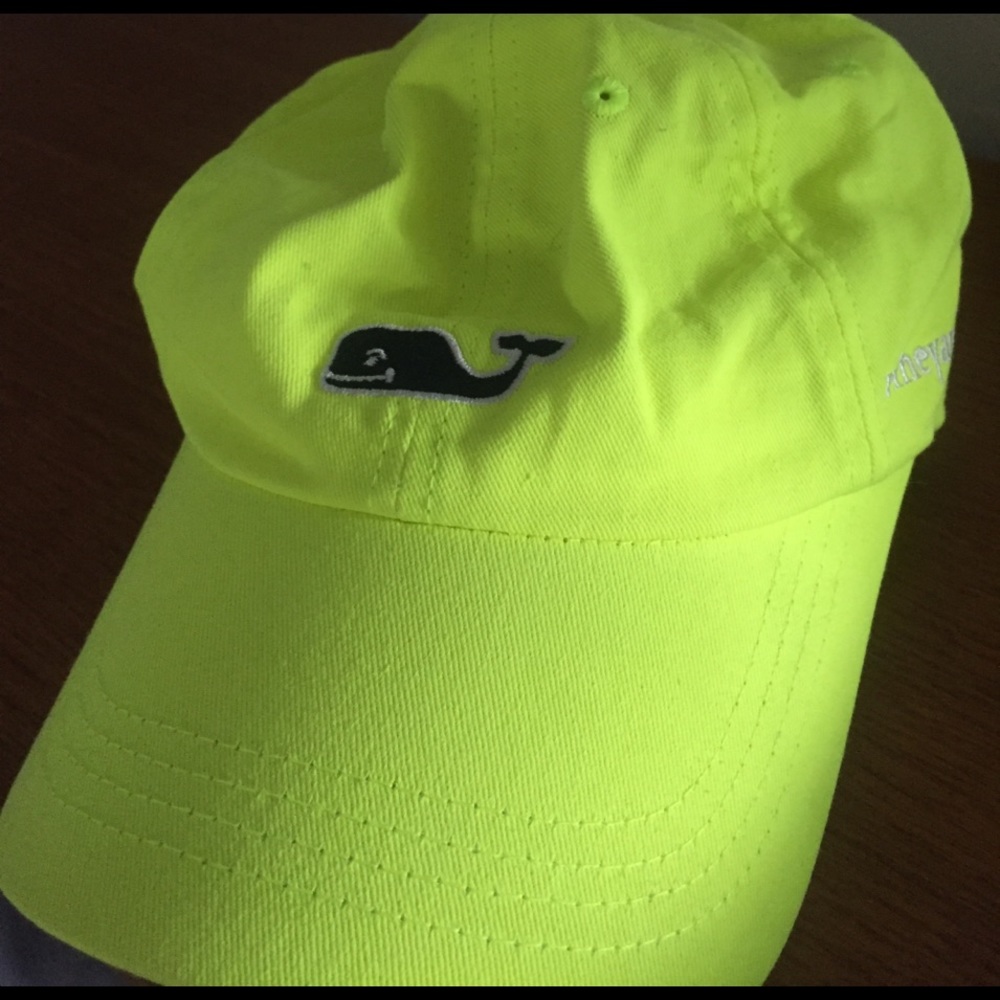 neon vineyard vines hat